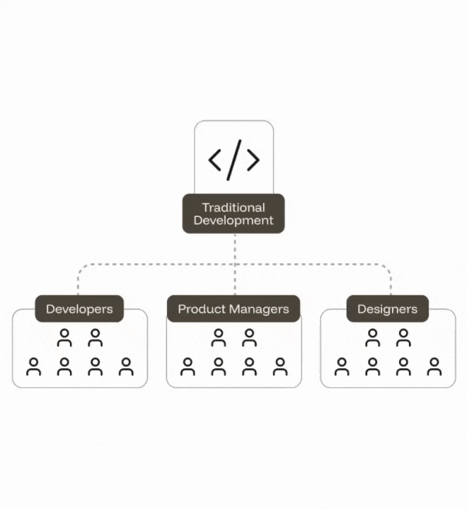 Traditional Development Structure